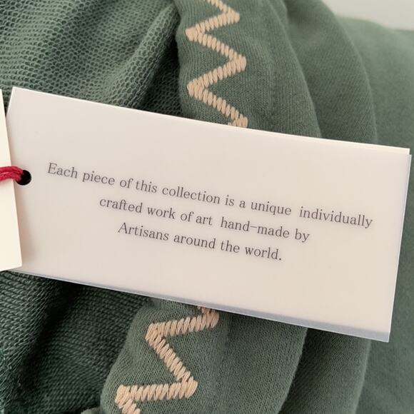 NEW SOLITAIRE embroidered green full zip hoodie S - Picture 10 of 14